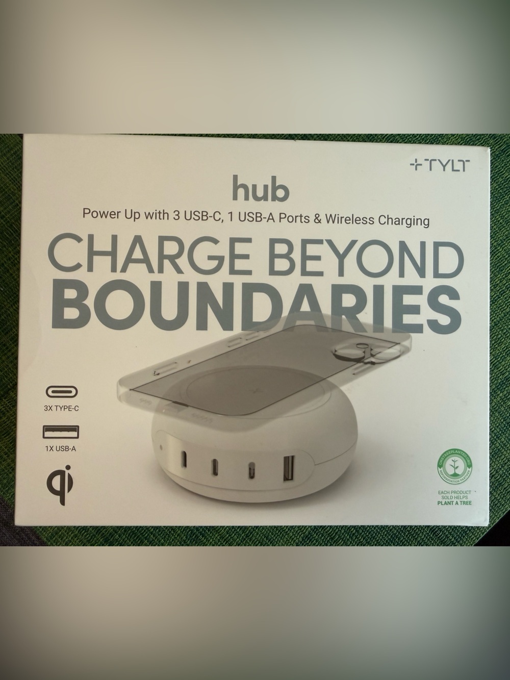 hub Charge Beyond Boundaries Wireless Charging Station